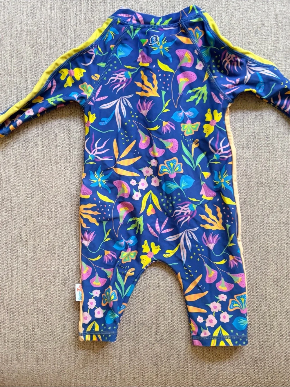 Swimzip stretchy navy